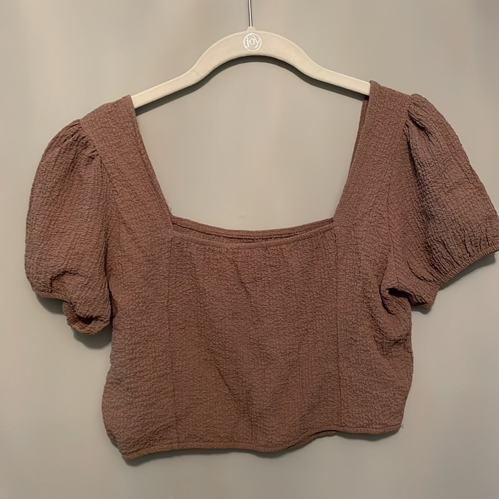 LOVE STREAK CAMEL CROP SIZE M - Picture 3 of 5
